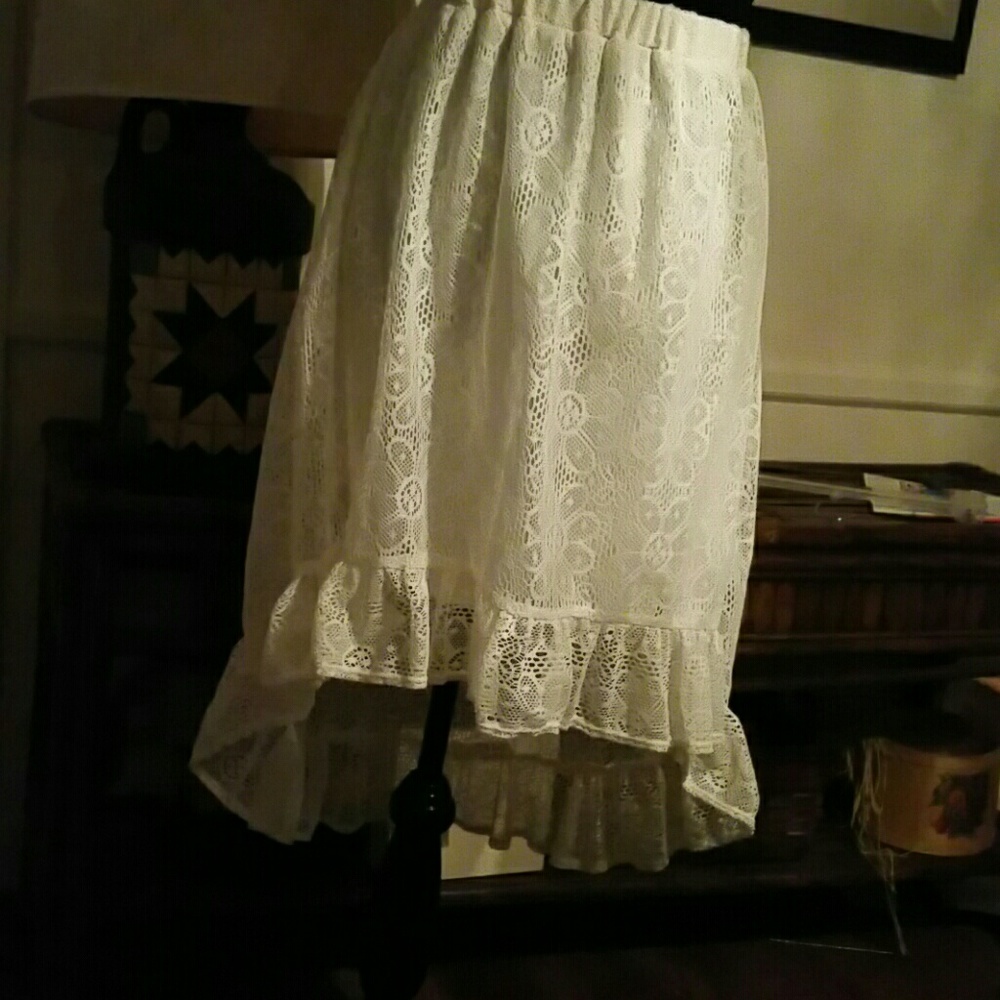 High low skirt